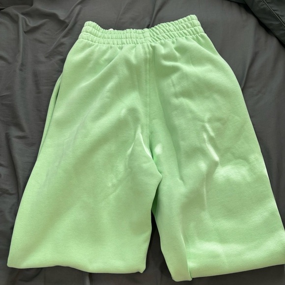 Adidas Light Green Sweatpants - Picture 3 of 4